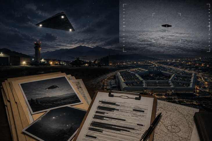 Lầu Năm Góc tiếp tục công bố 41 hồ sơ mật về UFO - Ảnh 1.