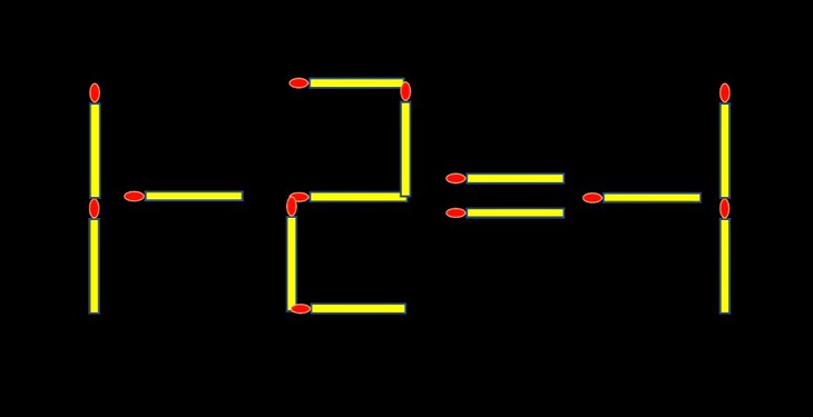 Thử tài IQ: Di chuyển một que diêm để 4+21=8 thành phép tính đúng - Ảnh 1.
