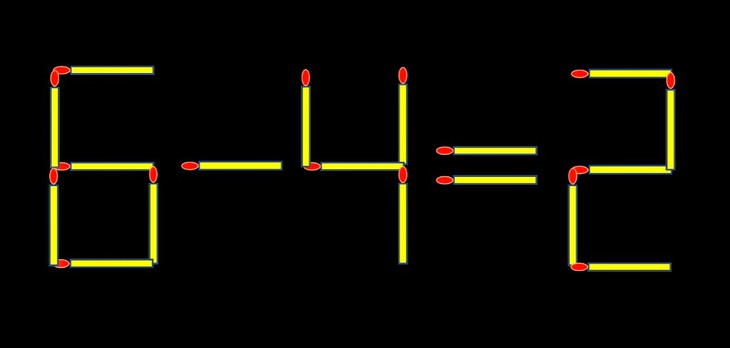 Thử tài IQ: Di chuyển một que diêm để 21-8=2 thành phép tính đúng - Ảnh 1.