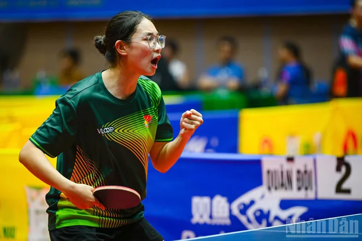 Cú sốc lớn xảy ra tại môn bóng bàn Đại hội Thể thao toàn quốc - Ảnh 1.
