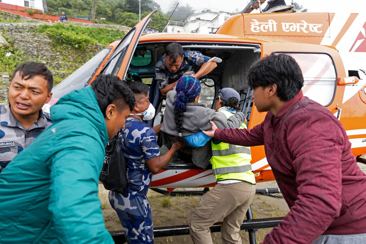 2 người Việt đăng ký trekking ở Nepal ngay trước lũ quét - Ảnh 1.