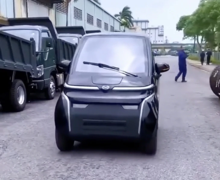 Lộ nội thất ô tô điện mini giá dự kiến 120 triệu ở Việt Nam - Ảnh 1.