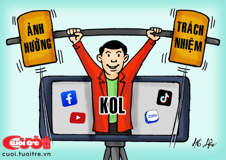 KOL càng 'nổi', trách nhiệm càng 'nặng' - Ảnh 1.