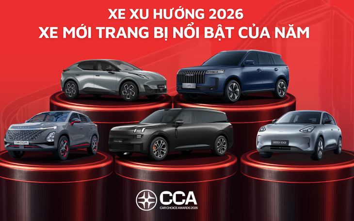 Xe điện hóa 'chiếm sóng' Car Choice Awards 2026, chuyên gia nhận định: 'Việt Nam đã qua giai đoạn e ngại' - Ảnh 1.
