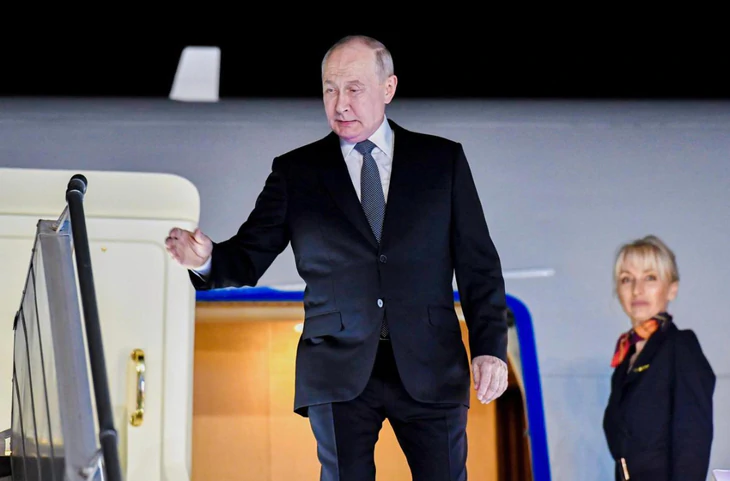 Tổng thống Putin đến Ấn Độ dự hội nghị thượng đỉnh BRICS - Ảnh 1.