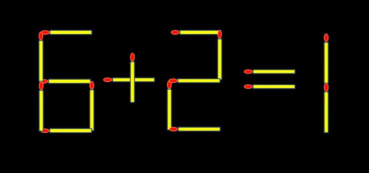 Thử tài IQ: Di chuyển một que diêm để 7+21=5 thành phép tính đúng - Ảnh 2.