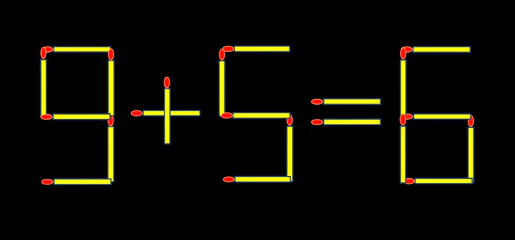 Thử tài IQ: Di chuyển một que diêm để 7+21=5 thành phép tính đúng - Ảnh 3.