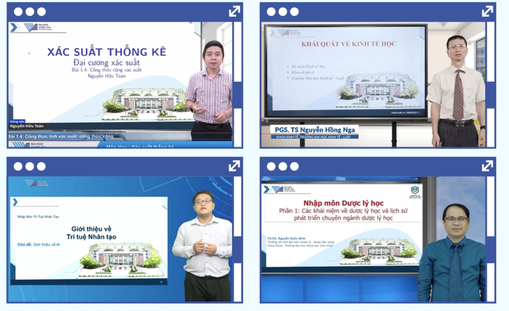 Tân sinh viên Đại học Quốc gia TP.HCM có thể học trước kiến thức nền qua VNU-MOOC - Ảnh 2.