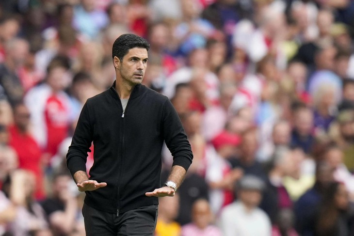 Arteta tập các cầu thủ Arsenal… ‘khổ cho quen’ - Ảnh 1.