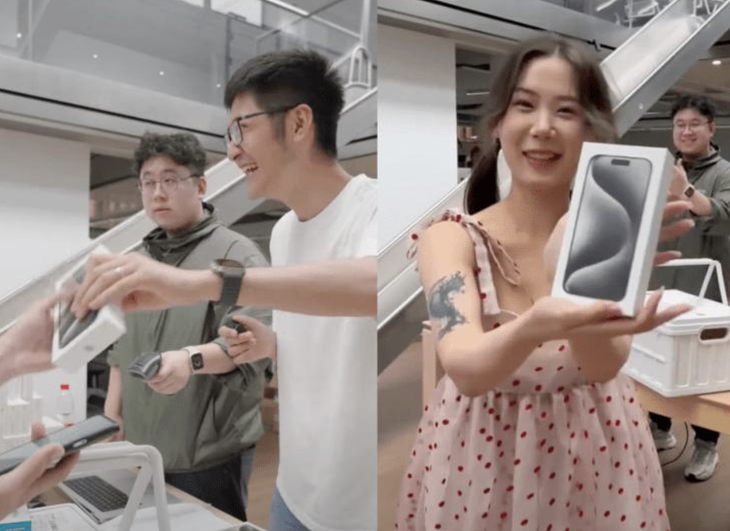 Chơi lớn quá rồi, tặng iPhone Duo cho toàn bộ nhân viên và thực tập sinh - Ảnh 2.