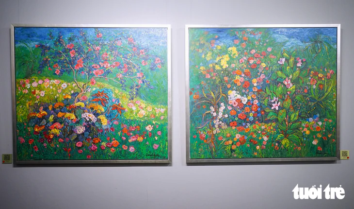 Tăng Thanh Hà cùng dàn nghệ sĩ khám phá 'Những mùa hoa trong ký ức' của Đỗ Mạnh Cường - Ảnh 12.