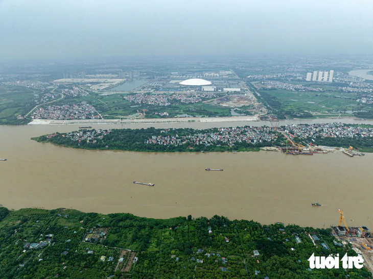 Chủ tịch Hà Nội: Sẽ tiếp tục nghiên cứu, tính toán cụ thể với những khu dân cư hiện hữu dọc sông Hồng - Ảnh 3.