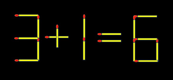 Thử tài IQ: Di chuyển một que diêm để 1+3=18 thành phép tính đúng - Ảnh 2.