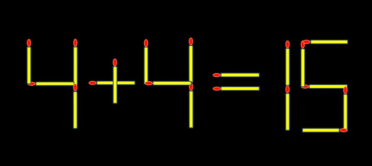Thử tài IQ: Di chuyển một que diêm để 1+3=18 thành phép tính đúng - Ảnh 3.