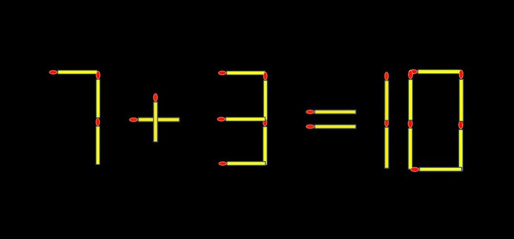 Thử tài IQ: Di chuyển một que diêm để 1+3=18 thành phép tính đúng - Ảnh 1.
