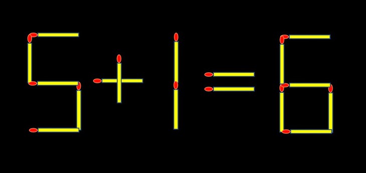 Thử tài IQ: Di chuyển một que diêm để 1+3=18 thành phép tính đúng - Ảnh 1.