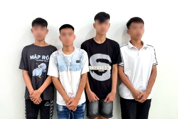 Khởi tố 6 thanh niên đánh người bằng hung khí trên vỉa hè Vũng Tàu - Ảnh 2.