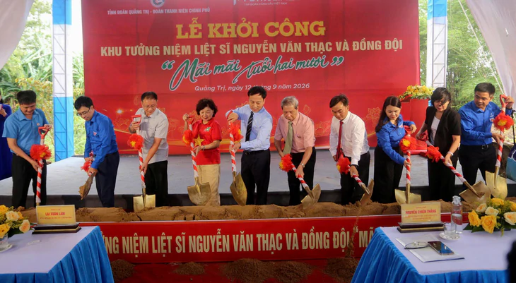 Anh trai vượt 600km vào khởi công Khu tưởng niệm liệt sĩ Nguyễn Văn Thạc và đồng đội tại Quảng Trị - Ảnh 1.