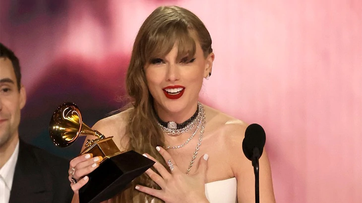 Taylor Swift đứng trước bài toán chọn ca khúc tranh Grammy 2027 - Ảnh 1.