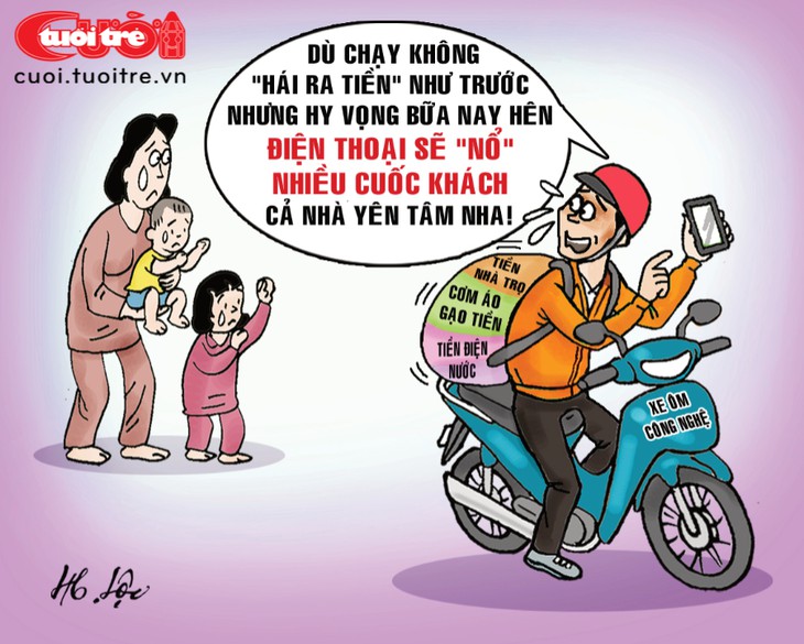 Bao nhiêu khoản chờ 'chia cuốc' với bác tài xe công nghệ - Ảnh 1.