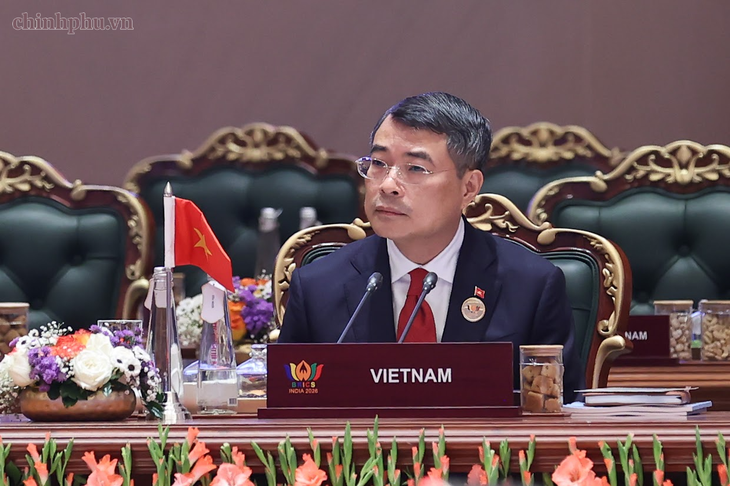 Thủ tướng Lê Minh Hưng đề xuất ba định hướng lớn tại Hội nghị thượng đỉnh BRICS - Ảnh 1.