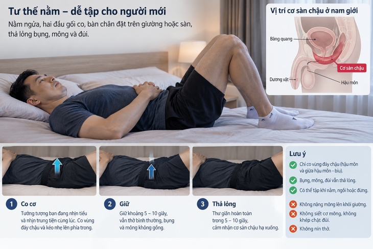Bài tập siêu dễ giúp nam giới U50 tăng cường khả năng quan hệ tình dục - Ảnh 2.