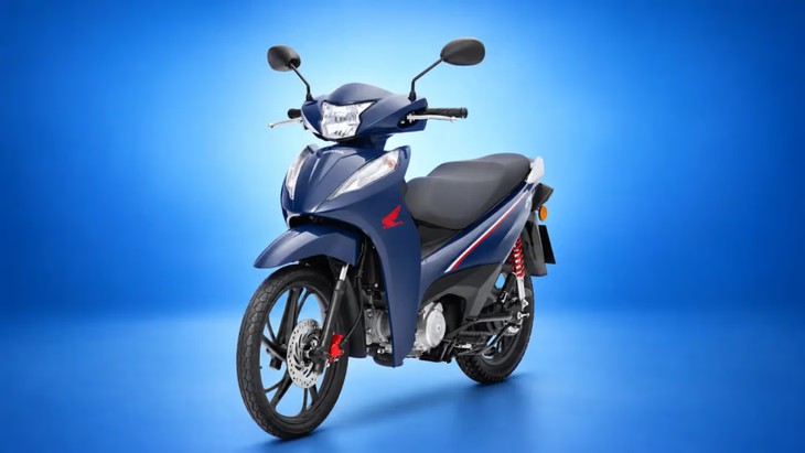 Honda có xe số lạ đời: Dáng như Wave, phanh bằng hai tay như xe ga - Ảnh 1.