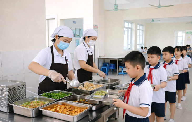 Chủ tịch tỉnh chịu trách nhiệm toàn diện tổ chức bữa ăn nội trú, bán trú - Ảnh 1.