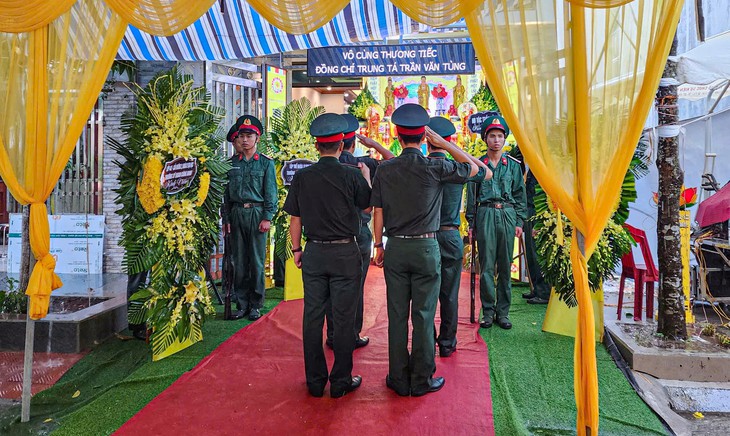 Truy thăng quân hàm Trung tá đối với Thiếu tá Trần Văn Tùng - Ảnh 3.