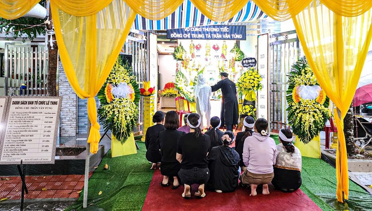 Truy thăng quân hàm Trung tá đối với Thiếu tá Trần Văn Tùng - Ảnh 4.