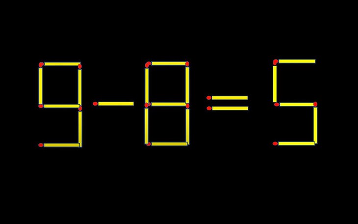 Thử tài IQ: Di chuyển một que diêm để 3-9+2=8 thành phép tính đúng - Ảnh 7.