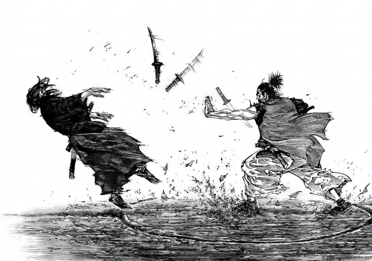 'Vagabond' đã 28 năm chưa có anime: Điều gì khiến việc chuyển thể trở nên khó khăn? - Ảnh 4.