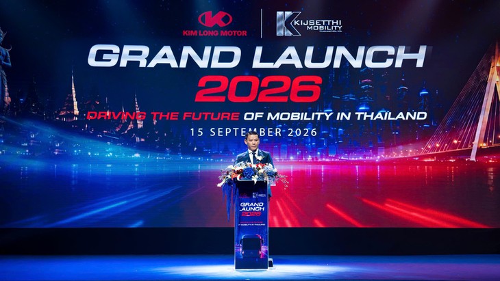 Xe bus Kim Long chính thức ra mắt thị trường Thái Lan - Ảnh 2.