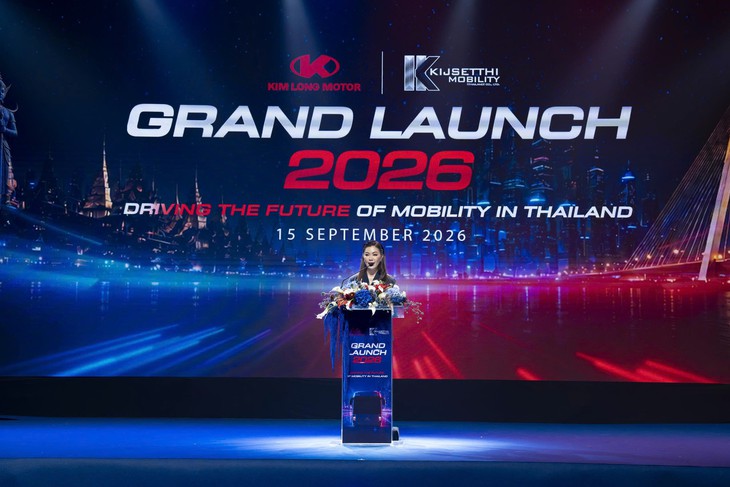 Xe bus Kim Long chính thức ra mắt thị trường Thái Lan - Ảnh 4.