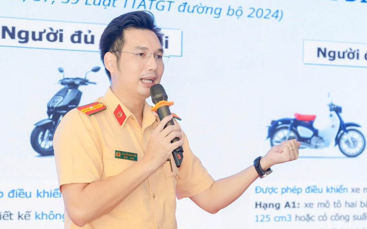Cùng công an thực hành bài học phòng chống ma túy, giữ an toàn giao thông - Ảnh 3.