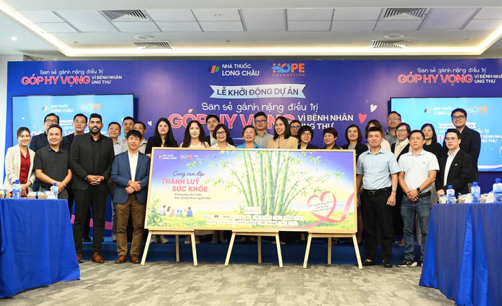 Long Châu, Quỹ Hope tiếp sức bệnh nhân ung thư, san sẻ gánh nặng điều trị - Ảnh 4.
