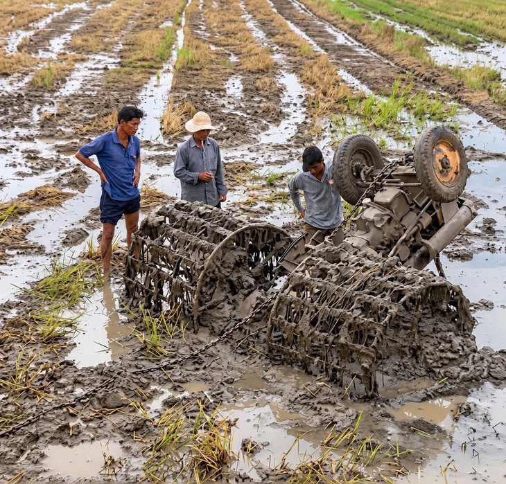 Vụ bé trai 14 tuổi bị máy cày lật úp đè tử vong: Các cơ quan tố tụng đã thụ lý nguồn tin tội phạm để điều tra - Ảnh 1.