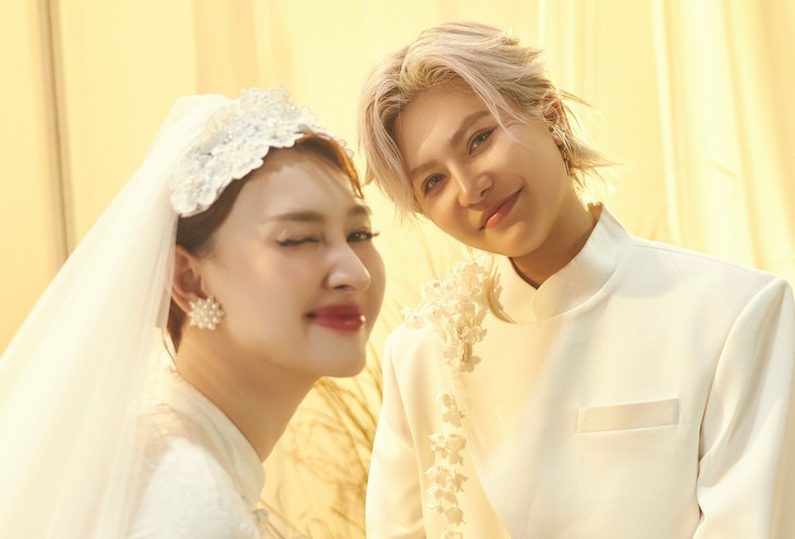 Vicky Nhung và Chu Thúy Quỳnh hát độc quyền '50 năm về sau' tại Việt Nam, có sợ lép vé trước AI?  - Ảnh 1.