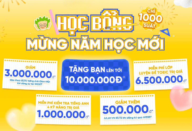 Cơ hội nâng cao tiếng Anh cho học sinh, sinh viên mùa tựu trường cùng WESET - Ảnh 6.