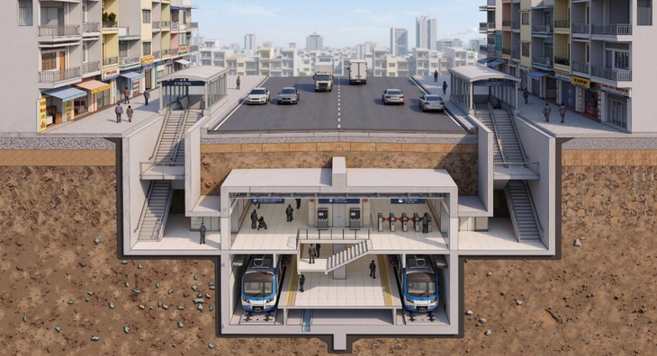 Bước tiến mới của metro số 2 TP Thủ Dầu Một - TP.HCM, hướng đến khởi công tháng 12-2026 - Ảnh 3.