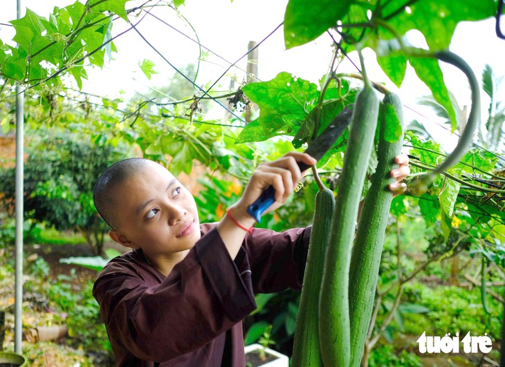 Nữ sinh áo nâu tạm biệt cửa chùa, bước vào cổng trường y Buôn Ma Thuột - Ảnh 4.