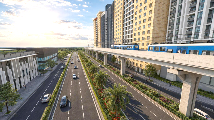 Bước tiến mới của metro số 2 TP Thủ Dầu Một - TP.HCM, hướng đến khởi công tháng 12-2026 - Ảnh 1.