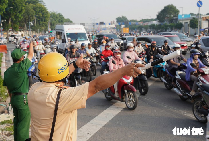 Sáng 17-9: Đường Trường Chinh, Tân Kỳ Tân Quý thông thoáng ngày thứ hai rào đường thi công metro - Ảnh 9.