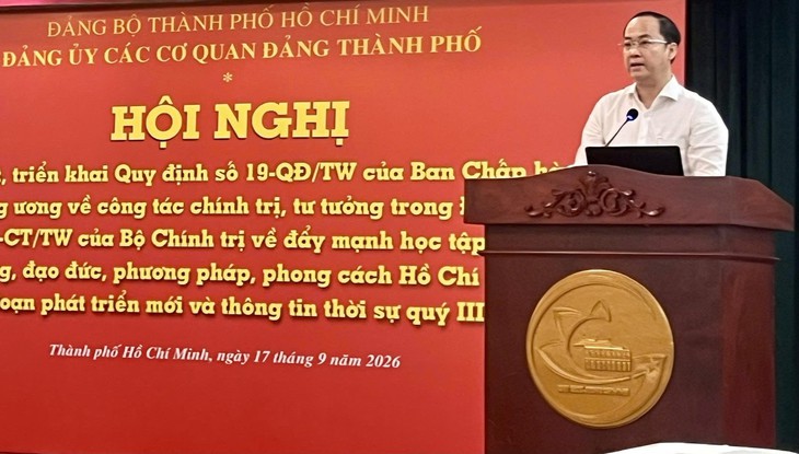 TP.HCM quán triệt Quy định 19-QĐ/TW và Chỉ thị 07-CT/TW: Đưa học tập và làm theo Bác từ nhận thức thành hành động - Ảnh 5.