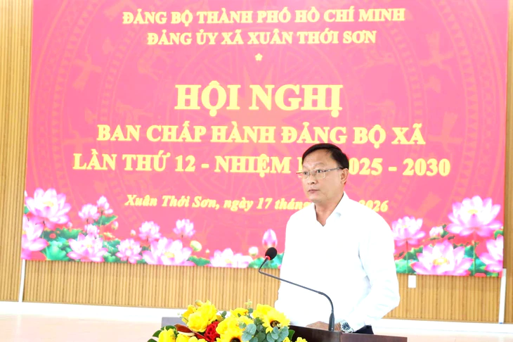 Xuân Thới Sơn tập trung hoàn thành giải phóng mặt bằng dự án nâng cấp quốc lộ 22 - Ảnh 1.
