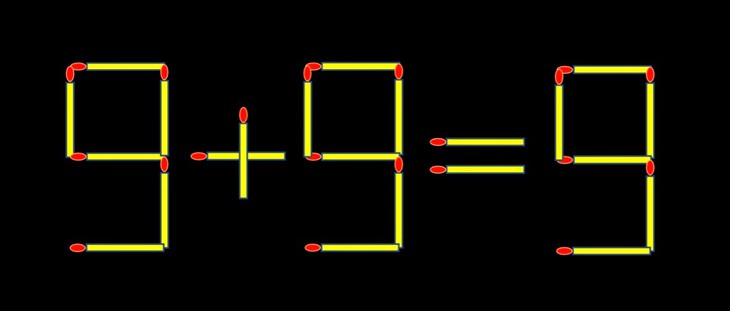 Thử tài IQ: Di chuyển một que diêm để 3-9+2=8 thành phép tính đúng - Ảnh 2.
