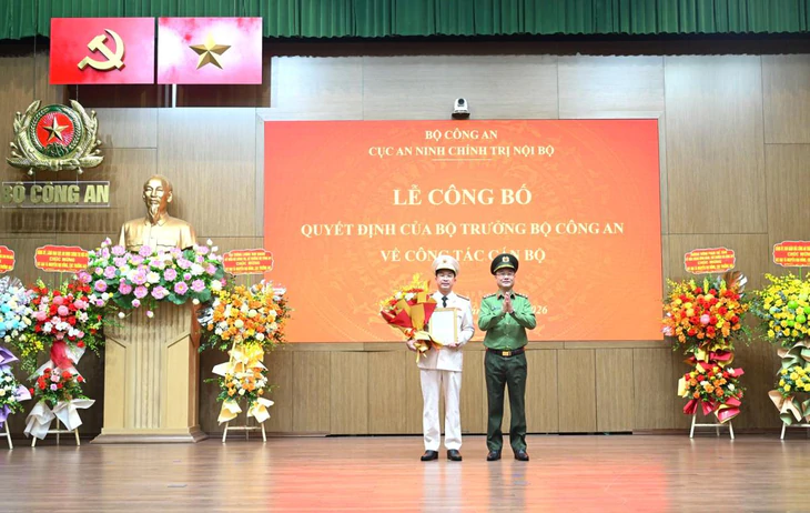 Phó giám đốc Công an Đà Nẵng giữ chức Cục trưởng Cục An ninh chính trị nội bộ - Ảnh 1.