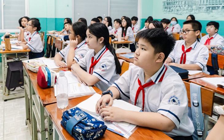 4 phường khu vực Tam Kỳ đã tổ chức bán trú, phụ huynh nhẹ nhõm - Ảnh 2.