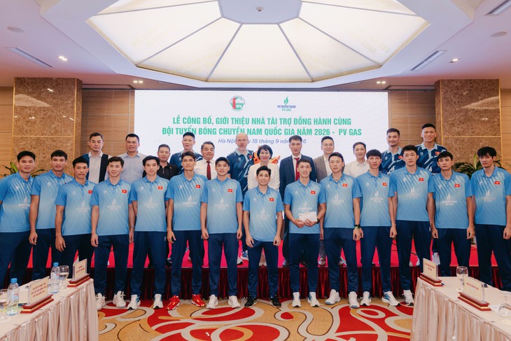 Đội tuyển bóng chuyền nam Việt Nam được 'tiếp lửa' ngay trước Asiad 2026  - Ảnh 2.