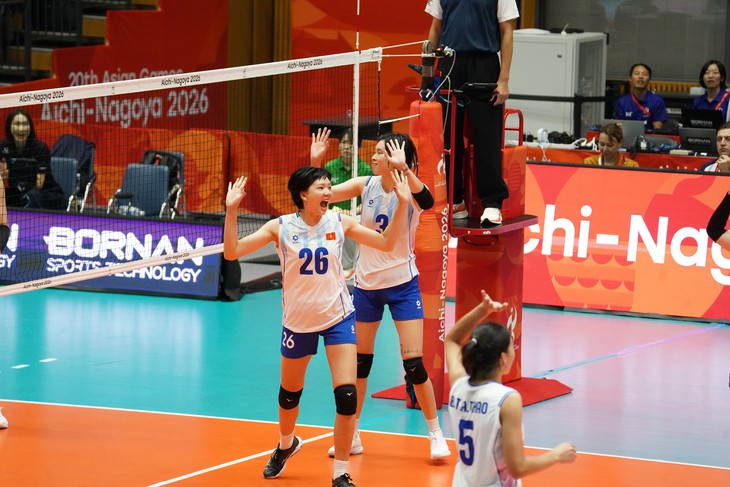 Bóng chuyền nữ Việt Nam thua đáng tiếc Hàn Quốc tại Asiad 20 - Ảnh 3.